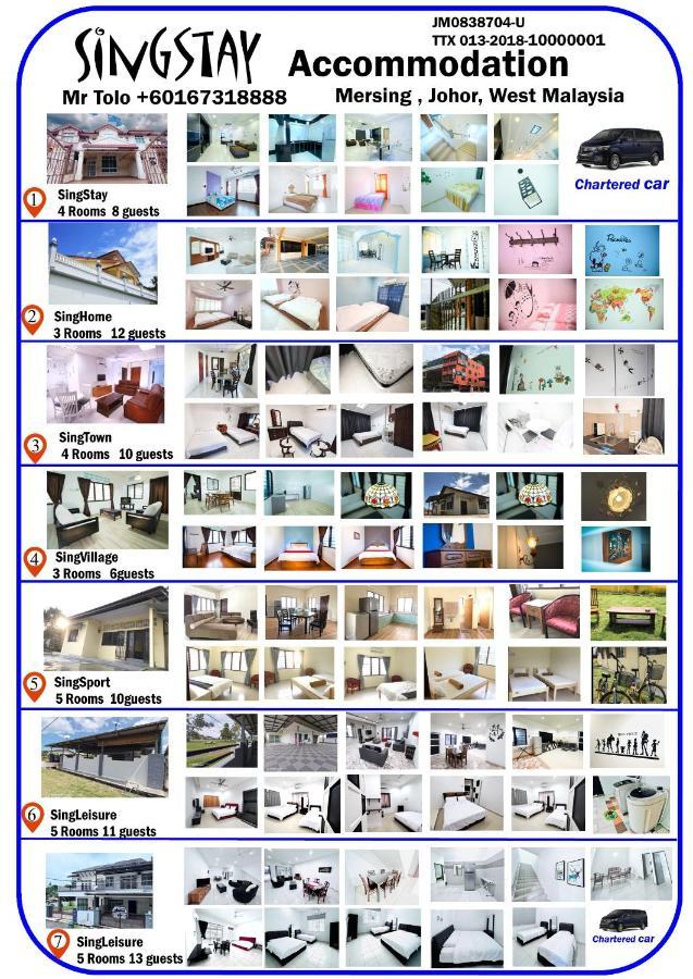 Singleisure Holiday House Mersing Kültér fotó